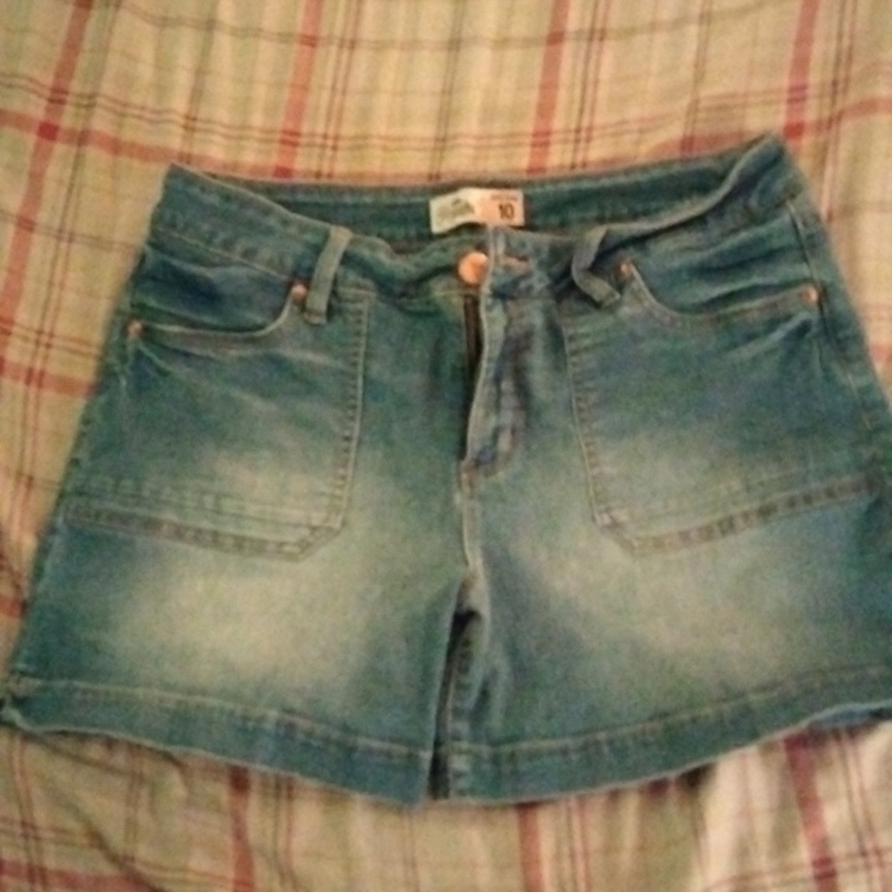 Jean shorts size 10 the brand is royalty for me